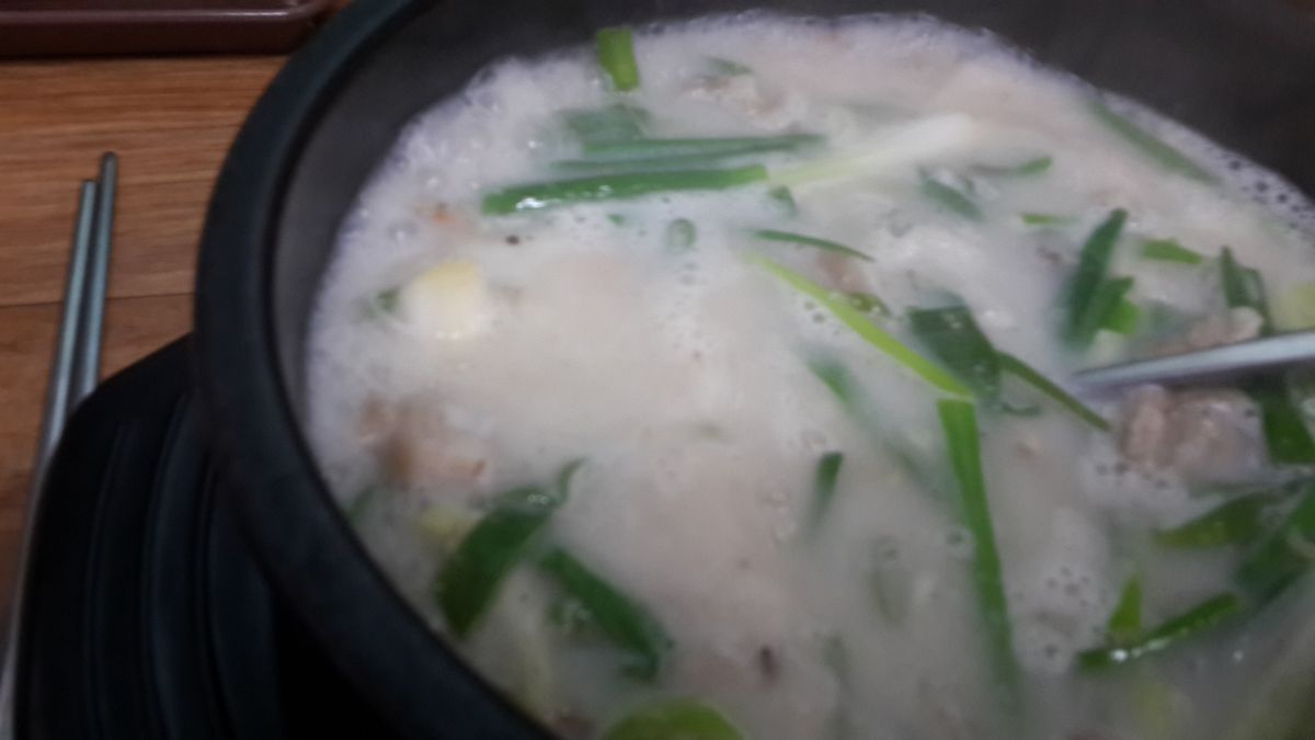 スンデグク(スンデスープ)